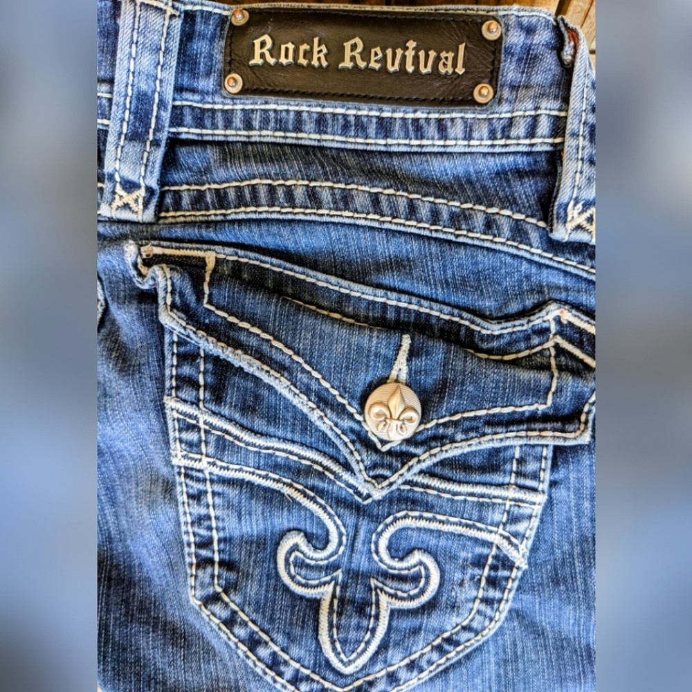 Rock Revival Patti Bootcut Jeans, Sz 29 - Picture 5 of 14